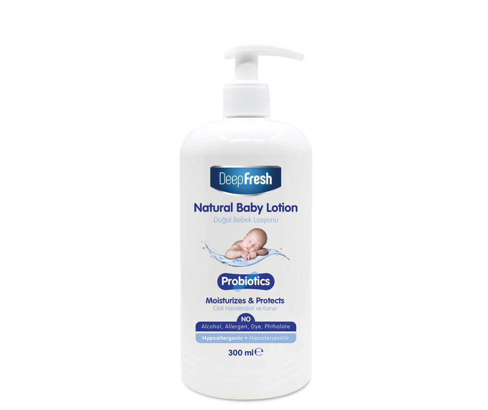 Lotiune de corp naturala pentru copii DeepFresh Probiotics 300 ml - Redist
