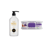 Sampon Redist Professional 12 in 1 Expert 1000 ml + CADOU: Şerveţele umede pentru multi suprafeţe cu lavandă , bicarbonat şi oțet Deep Fresh 100 de bucăți