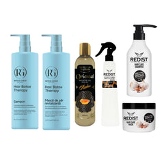 Pachet Hidratare Boto Therapy + Bifazic Milk&Honey + Gel de duș + Cadou: Kit Redist pentru creșterea și regenerarea părului cu extract de usturoi