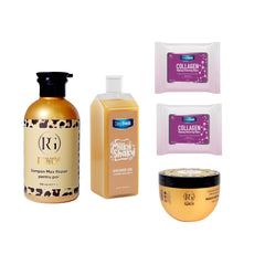Nou: Gama BLD Max Repair + Gel de duș Milky Shaky Caramel Macchiato + 2 x Șervețele demachiante Colagen Deep Fresh