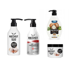 Kit anticădere, creștere și regenerare+ Gel de duș Shea Butter Deep Fresh