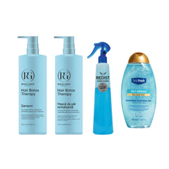Gama Boto Therapy + Balsam bifazic pentru toate tipurile de păr + Gel de duș cu sclipici Sky Dream