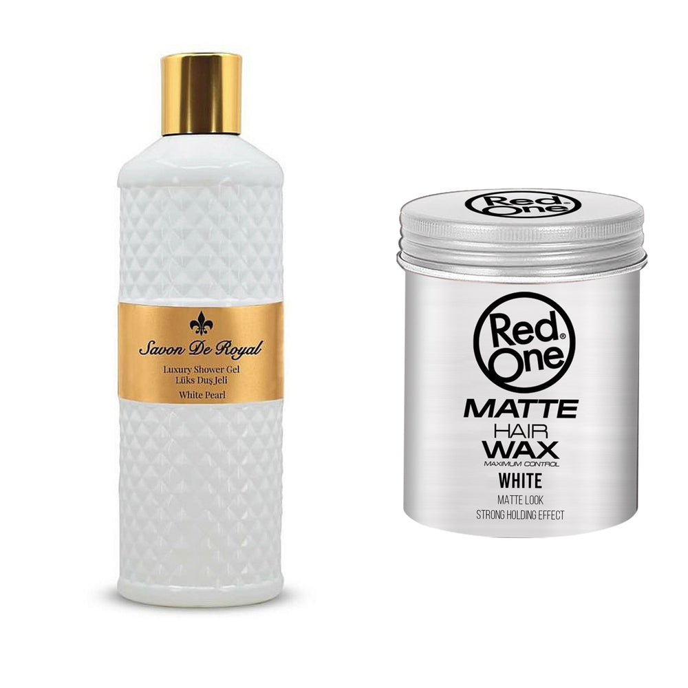 Ceara de par Mata Redone White + Gel de dus White Pearl 500 ml - Redist