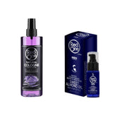 Set profesional pentru îngrijirea bărbii: Ulei de migdale pentru barba + Apa de colonie pentru fata și corp Undulation 400 ml