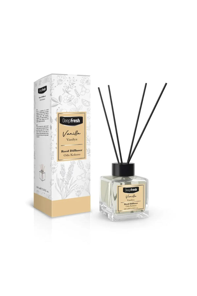 Odorizant de camera cu betisoare Deep Fresh 100 ml- VANILLA