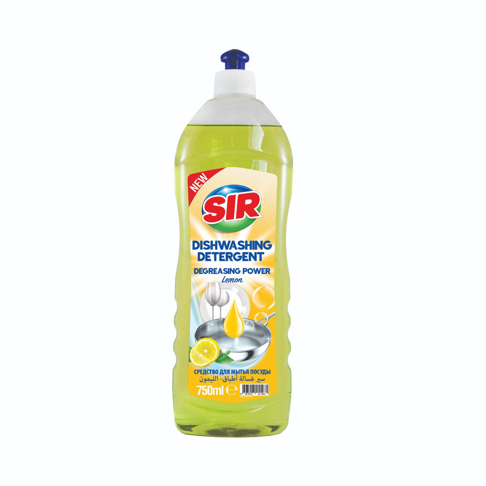 Detergent lichid pentru vase Sir Lemon 750 ml - Redist