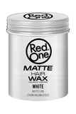 Ceara de par mata pentru barbati, RedOne, White Wax 100 ml