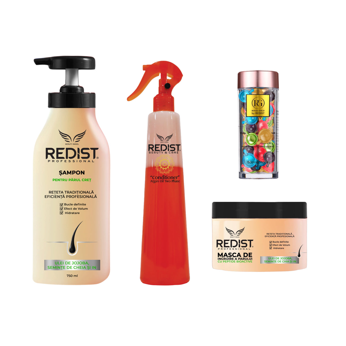 Pachet pentru păr creț Redist - Redist
