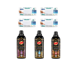 Nou: Balsam de rufe Deep Fresh Aromatique Dubai Edition - Shaik, Khamrah, Noor + 4 x Șervețele bicarbonat și oțet Deep Fresh