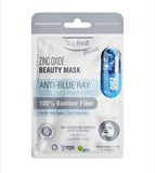 Masca servetel pentru fata Anti-Blue Ray cu Oxid de Zinc DeepFresh