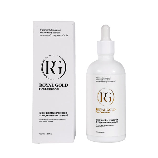 Elixir pentru creșterea si regenerarea părului Royal Gold Professional ...