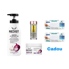 Pachet avantajos Redist ceapă și usturoi + capsule cocos + șervețelele clasice Deep Fresh