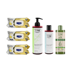 Șervețele mulți suprafețe cu Lămâie bicarbonat și oțet Deep Fresh Odor Lock Technology 100 buc × 3 pachete + Gama DeepFresh Eco