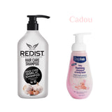 Sampon profesional cu extract de usturoi 1000 ml + Cadou Baby foaming shampoo & body wash   400 ml