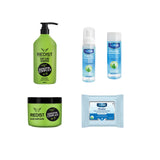 Sampon profesional cu Keratina Redist 1000 ml + Masca profesionala pentru par cu Keratina Redist 500 ml + Pachet pentru curatarea si ingrijirea tenului Deep Fresh - Gama Micellar