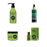 Sampon profesional cu Keratina Redist 500 + Masca profesionala cu Keratina Redist + Parfumul pentru par Love Garden + Body mist Night's Desire