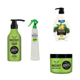 Gama profesionala cu Keratina pentru Volum 500 ml + Cadou Balsamul Bifazic keratina cu Protectie Termica 400 ml+ Cadou Avocado Shower Gel 1000 ml