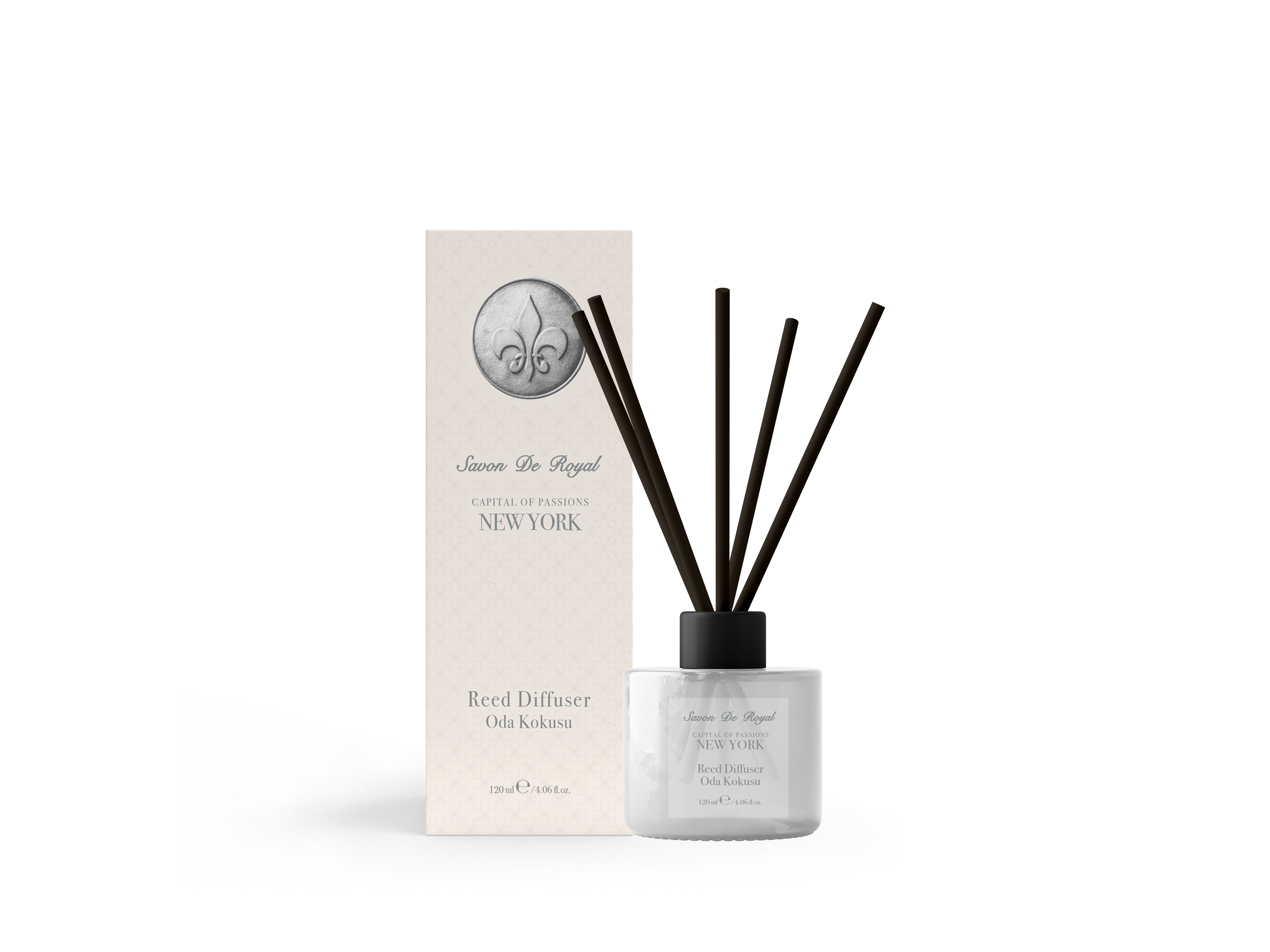 Odorizant de cameră cu bețe Luxury Savon de Royal Capital of Passion New York 120 ml