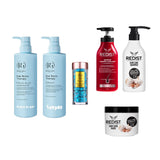 Pachet profesional îngrijire complexă a părului + CADOU : Sampon usturoi 500 ml si Masca usturoi