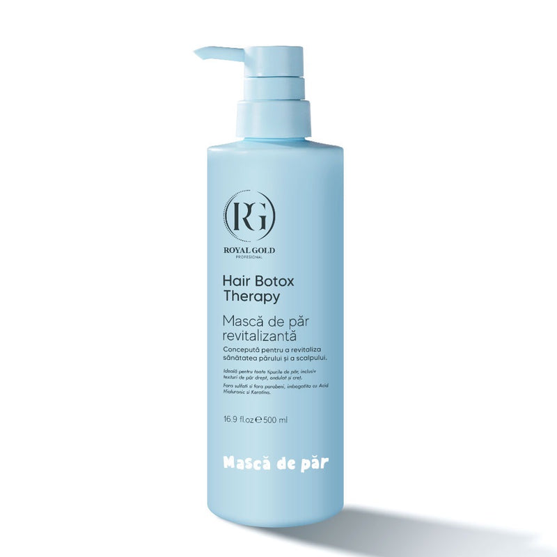 Mască de păr revitalizantă Boto Therapy by Royal Gold 500 ml