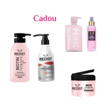 Sampon cu Biotina Redist pentru volum 500 ml+Masca de par cu Biotina Redist 250 ml+Samponul Impotriva Caderii Parului Redist 500 ml+Gel de duș Savon de Royal Pink Dream 500 ml+Spray pentru corp Pink Paradise 200 ml