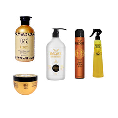 Nou: Pachet BLD Max Repair + Șampon 12 in 1 Redist 1000 ml + Spray Strălucire + Balsam Bifazic 40 Overdose