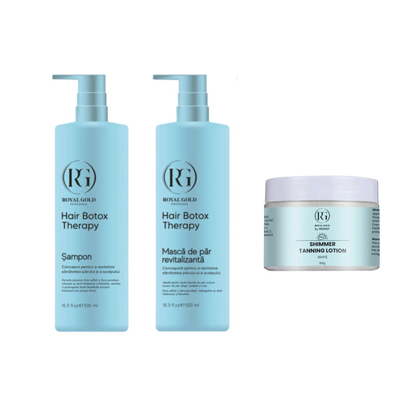 Gama Boto Therapy + Shimmer Tanning Lotion SPF 10 Royal Gold by Redist White