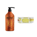 Sampon profesional cu ulei de argan Redist 1000 ml + Cadou: Servetele umede pentru multi suprafete cu lămâie, bicarbonat şi oțet Deep Fresh 100 bucati