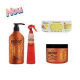 Sampon cu ulei de Argan Redist 1000 ml + Masca pentru par cu Argan Redist 500 ml + Balsam bifazic cu ulei de Argan 400ml + Şerveţele umede pentru multi suprafeţe cu lămâie, bicarbonat şi oțet Deep Fresh 100 de bucăți