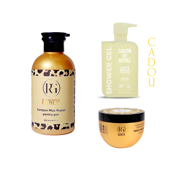 Pachet hidratare intensă BLD Max Repair + Cadou Gel de duș Coffe Break