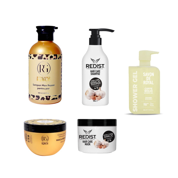 Pachet reparare intensă BLD Max Repair + Creștere și regenerare Redist cu extract de usturoi