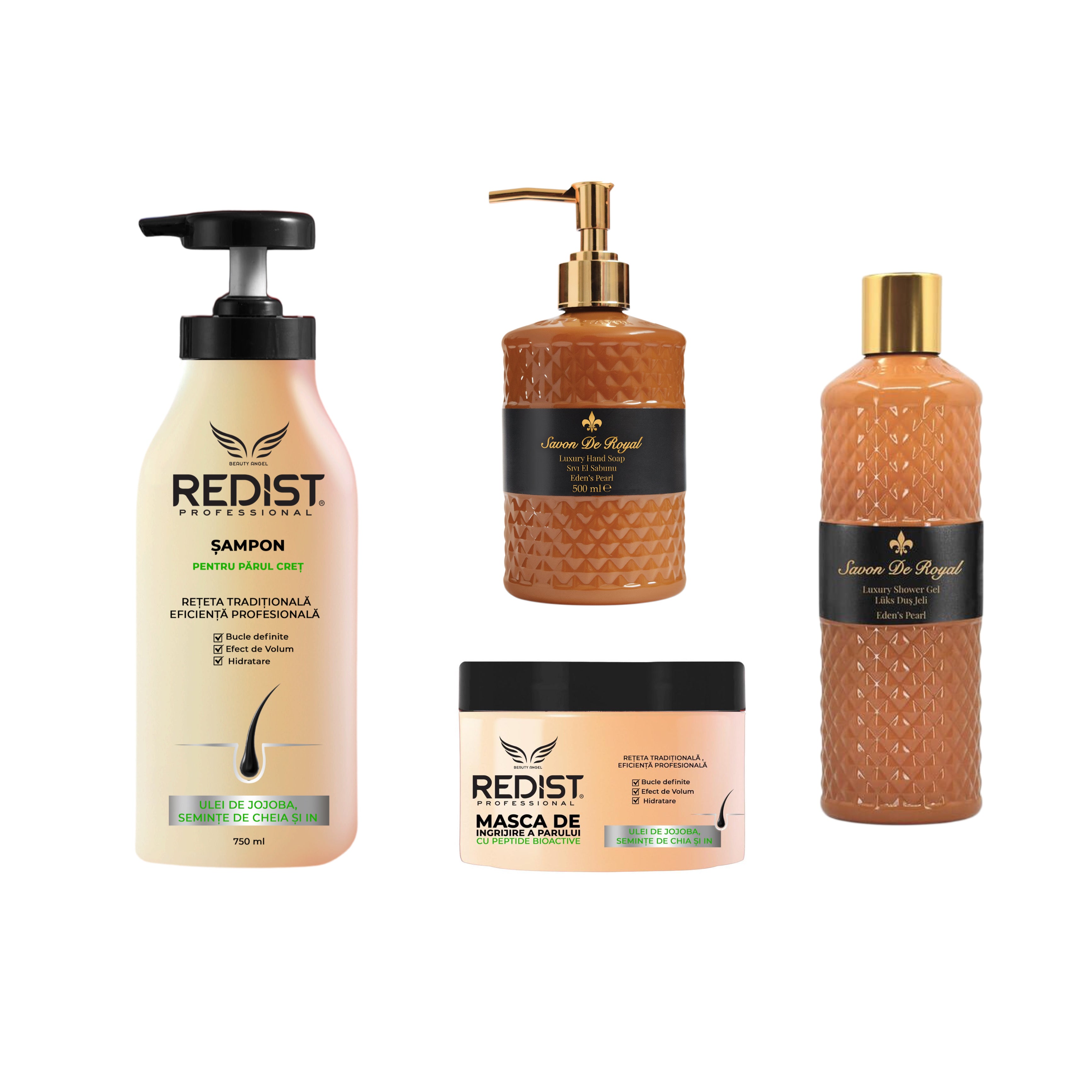 Gama Redist pentru păr creț + Kit Eden’s Pearl