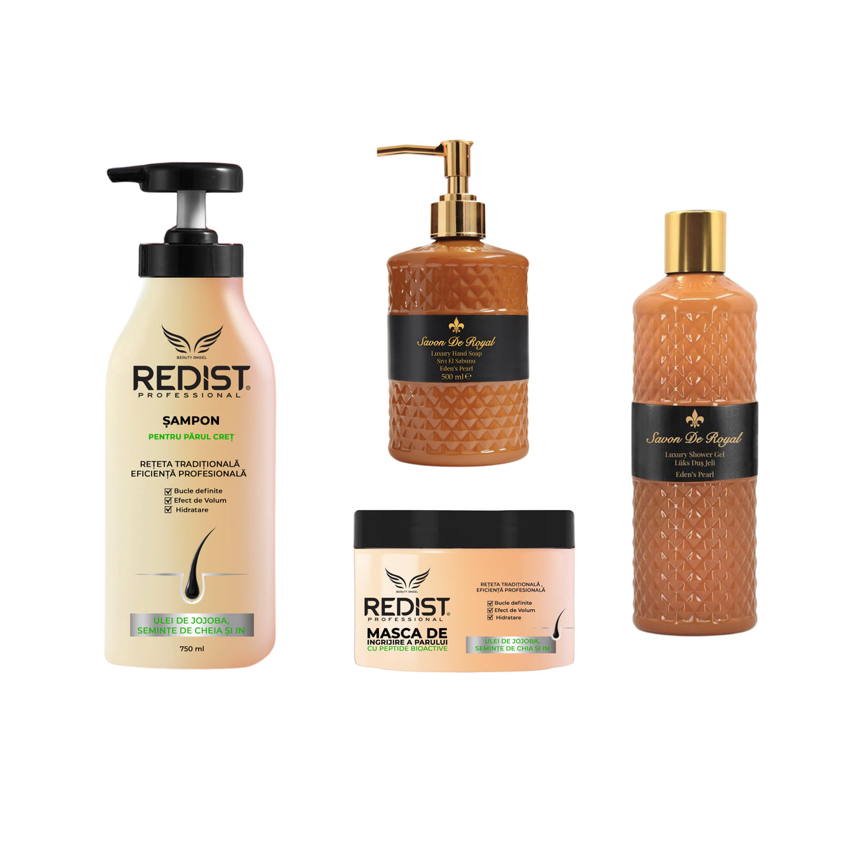 Gama Redist pentru păr creț + Kit Eden’s Pearl