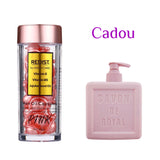 Capsule ser tratament pentru păr Pink 30 buc+ Cadou: Săpun lichid pentru mâini Savon de Royal 500 ml