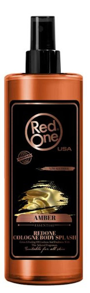 Apa de colonie pentru barbati RedOne Body Splash Amber 400 ml