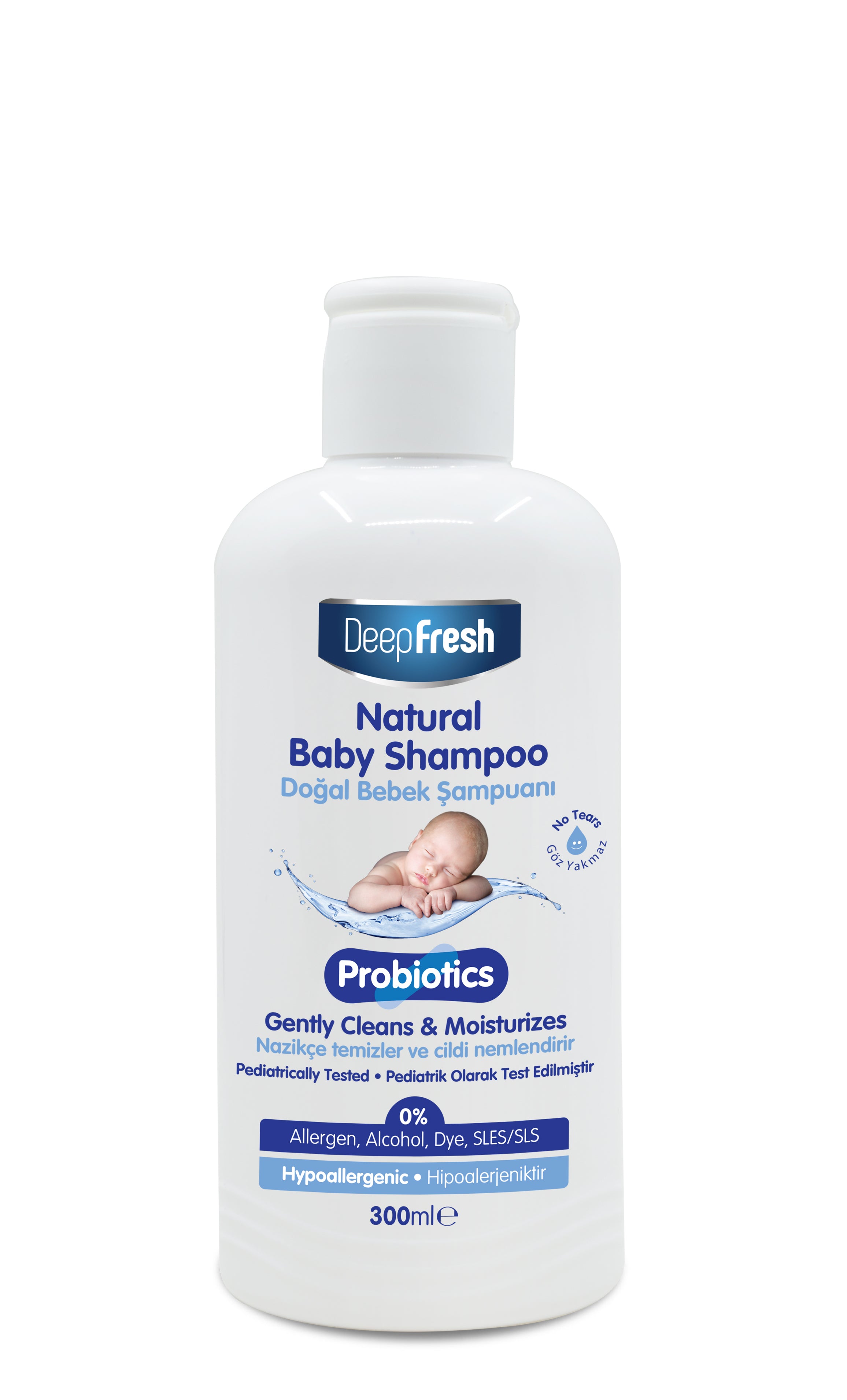 Sampon natural pentru copii DeepFresh Probiotics 300 ml - Redist