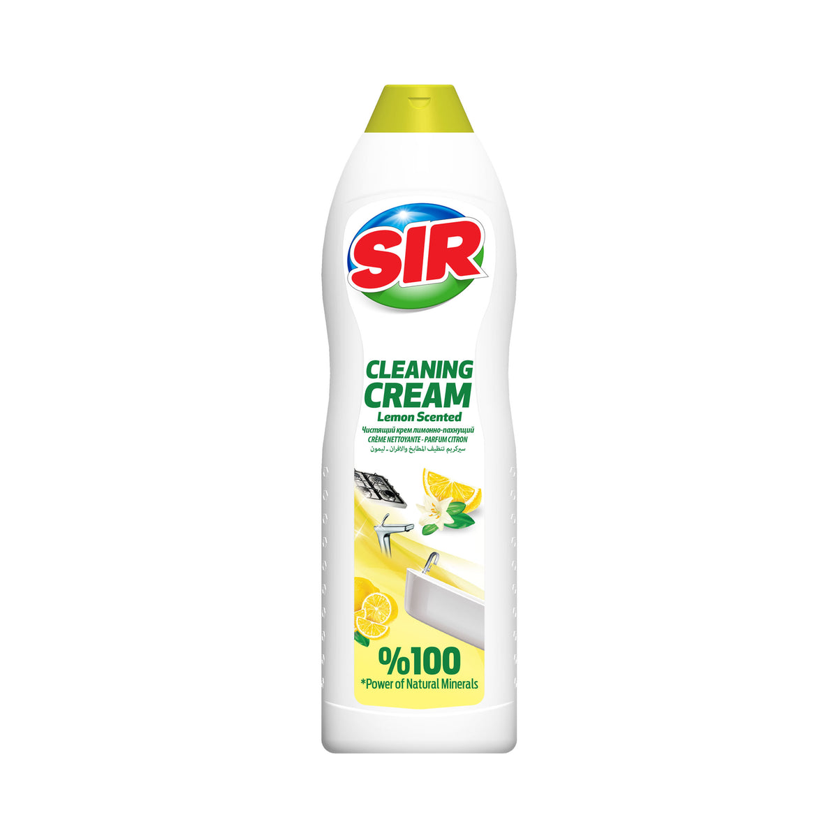 Solutie de curatat crema SIR cu aroma de lamaie 735 ml