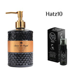Pachet Hatz10: Pachet Hatz10: Ulei cu Keratita pentru barba 50 ml + Sapun lichid pentru maini Savon de Royal Black Pearl 500 ml