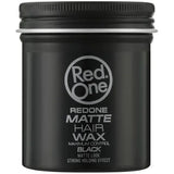 Ceara de par mata pentru barbati, RedOne, Black Wax 100 ml