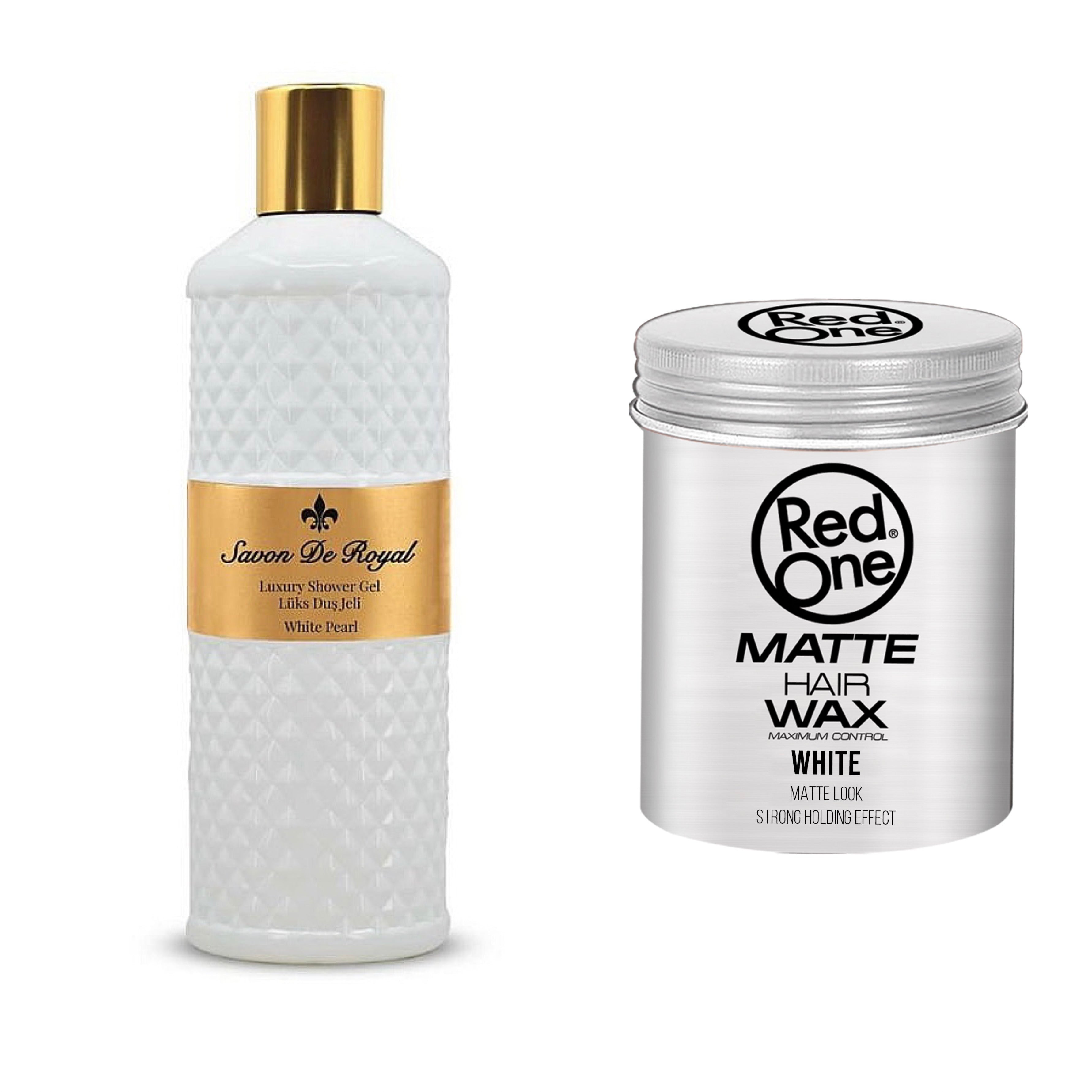 Ceara de par Mata Redone White + Gel de dus White Pearl 500 ml - Redist