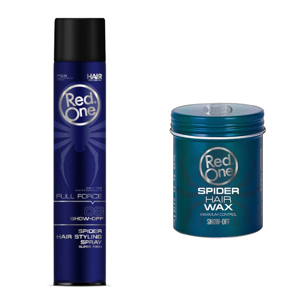 Pachet Styling gama Spider Show Off: Fixativ Spider + Ceara Modelatoare “Pânza de păianjen” - Redist