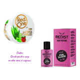 Parfum pentru par Pink Sugar Redist 50 ml + Cadou Scrub pentru corp si ten cu aloe Vera si capsuni 450 ml