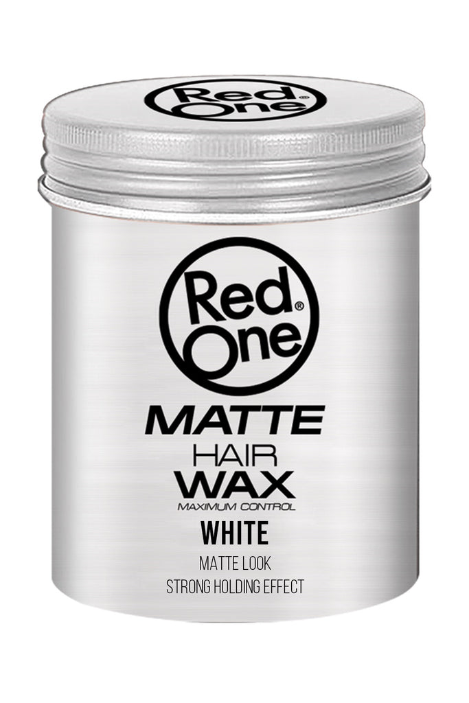 Ceara de par mata pentru barbati, RedOne, White Wax 100 ml